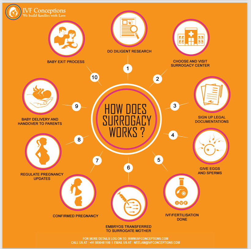 How does surrogacy process work