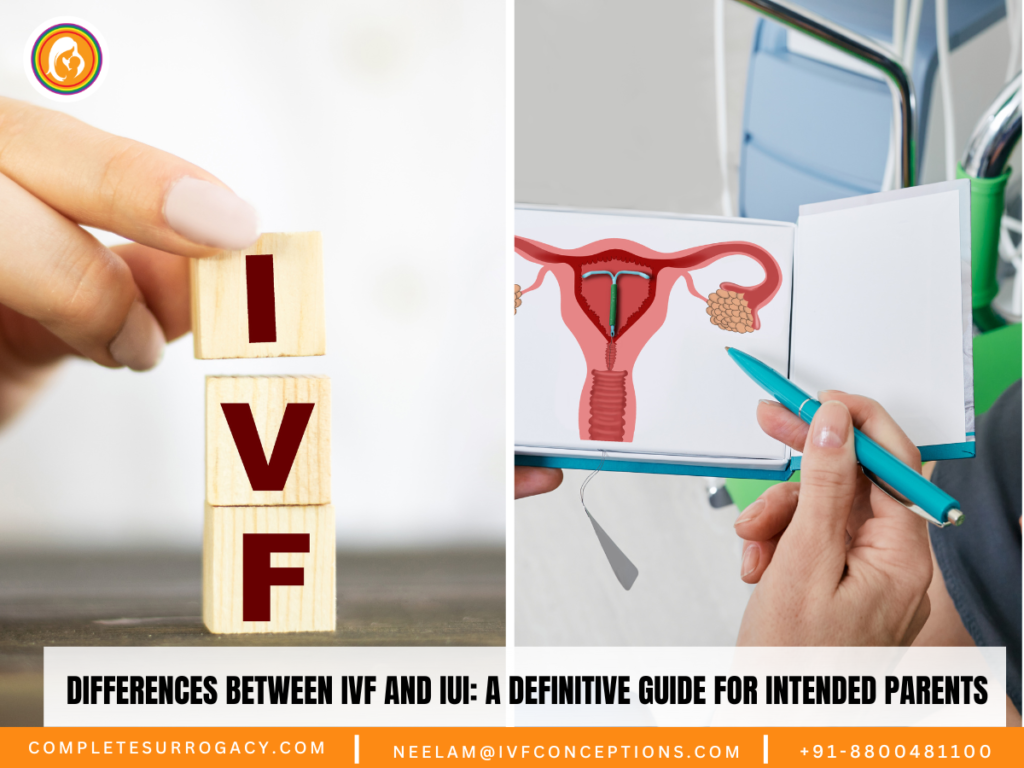 Differences between IVF and IUI A Definitive Guide for Intended Parents