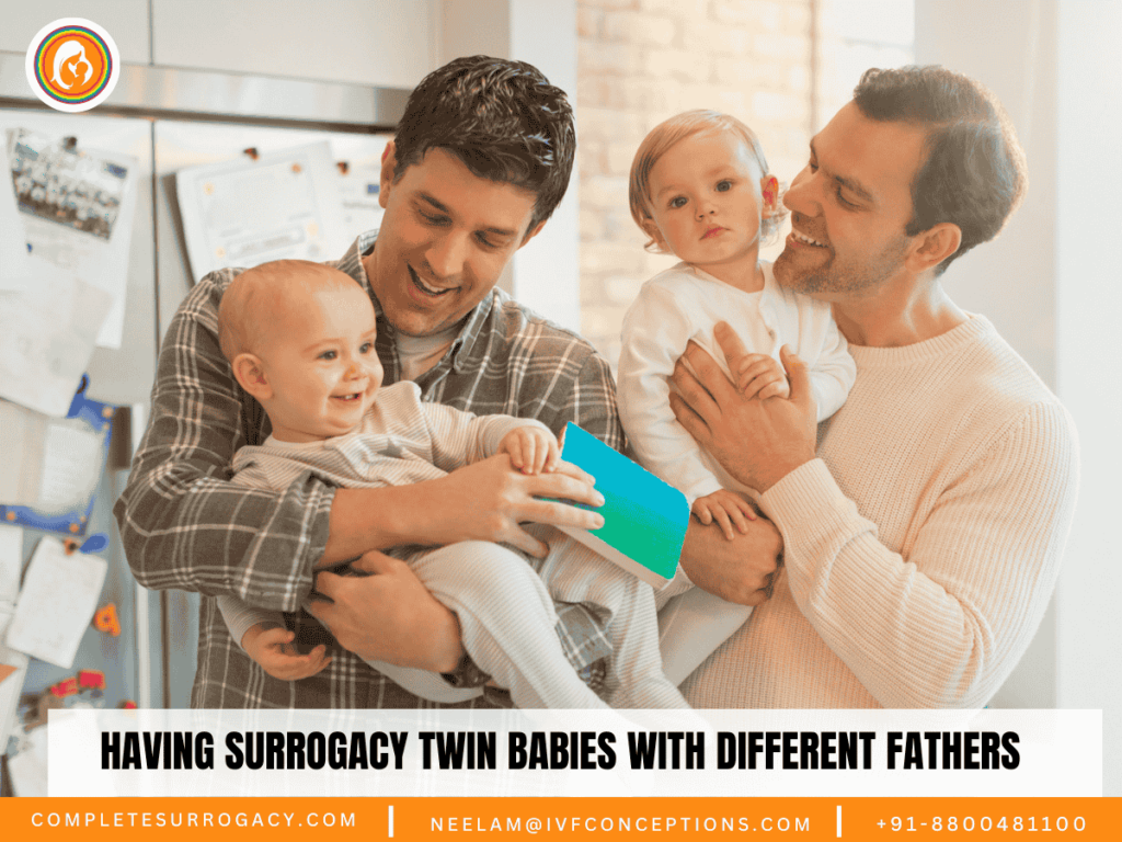 Having Surrogacy Twin Babies with Different Fathers