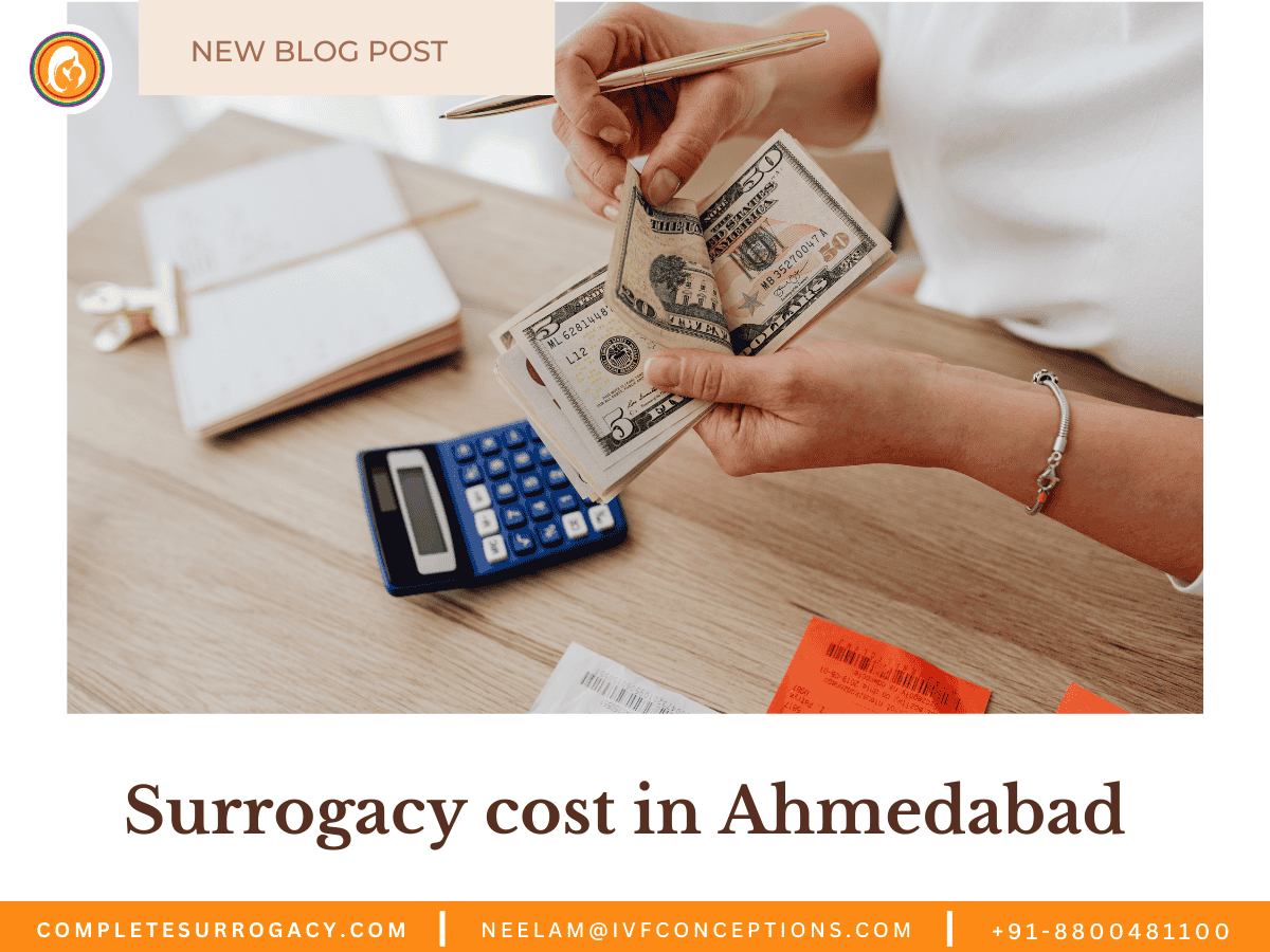 Surrogacy cost in Ahmedabad