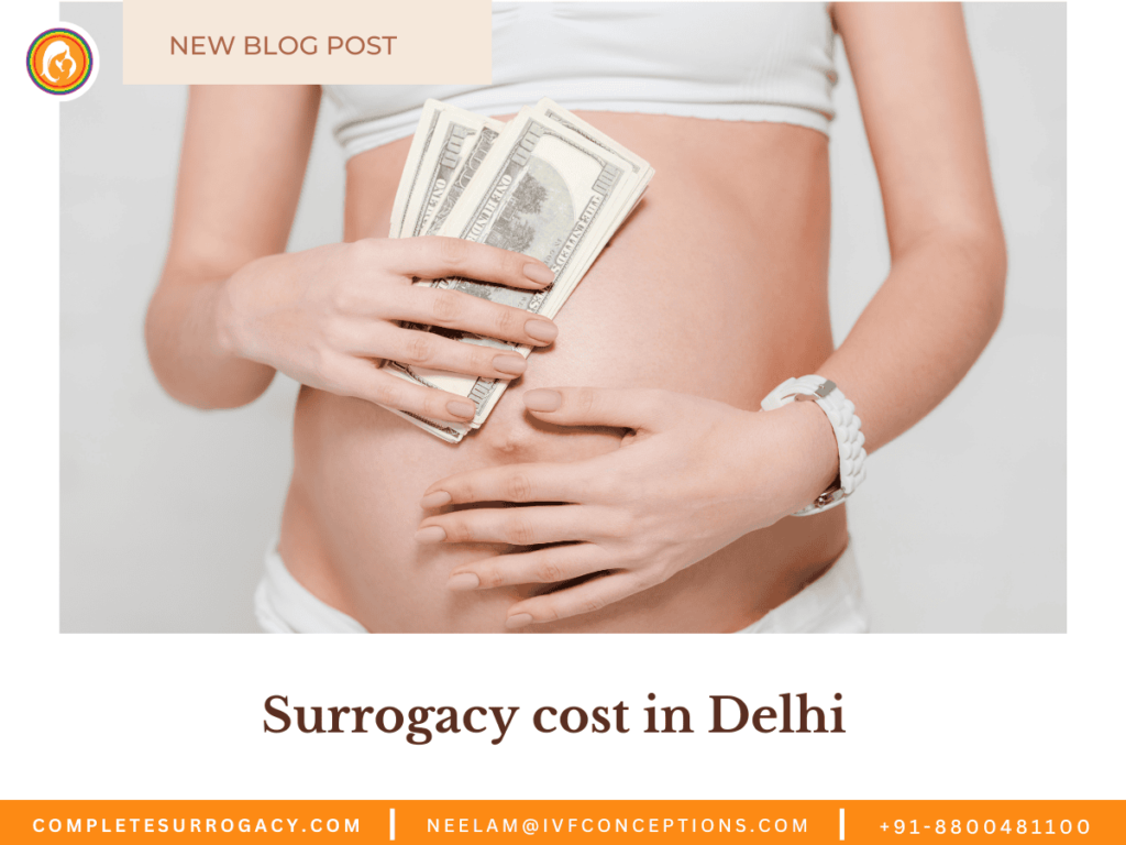 Surrogacy cost in Delhi