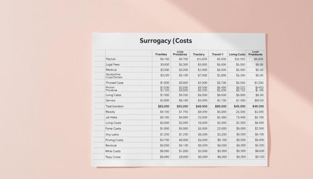 surrogacy cost breakdown surrogacy cost breakdown
