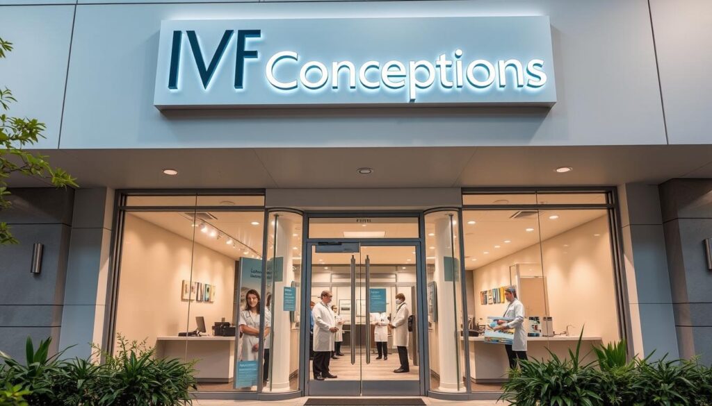 IVF Conceptions clinic exterior and medical team, one of the best surrogacy agencies in India IVF Conceptions clinic exterior and medical team, one of the best surrogacy agencies in India