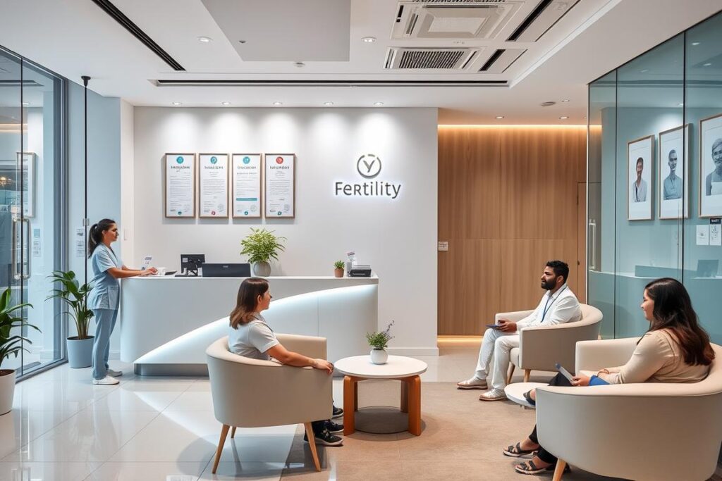 A modern surrogacy clinic in Mumbai with professional medical staff A modern surrogacy clinic in Mumbai with professional medical staff