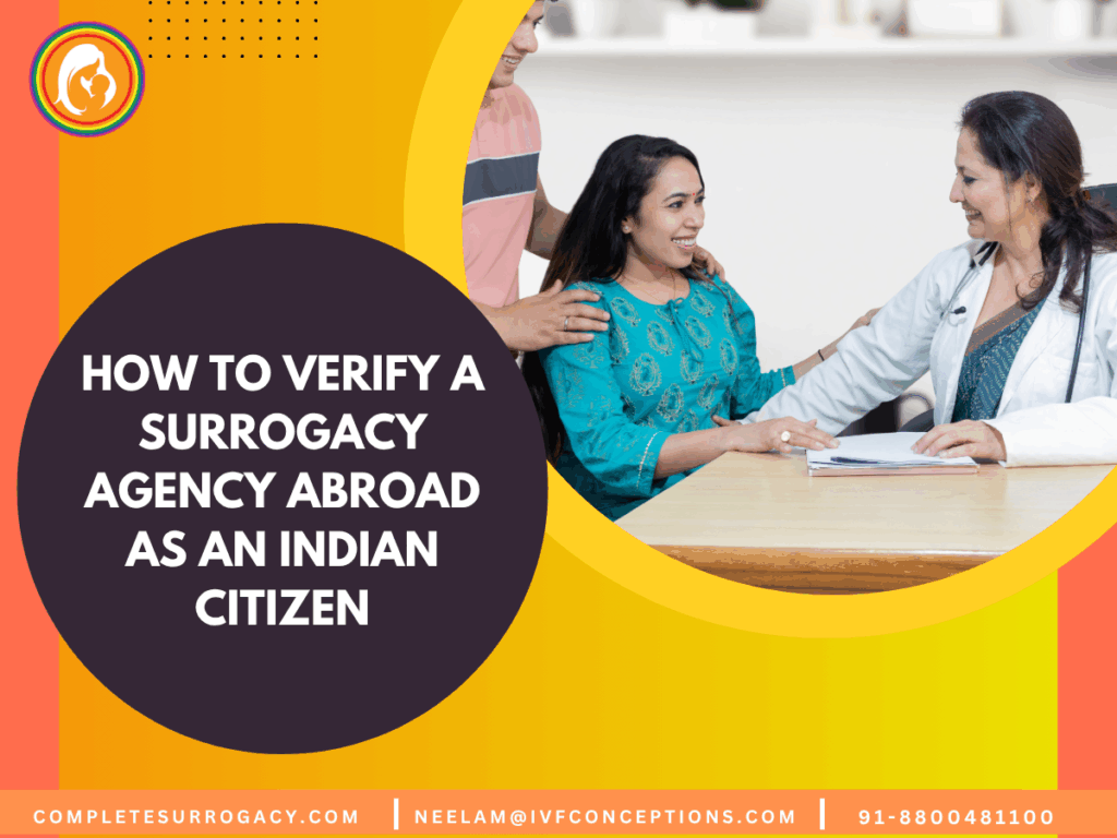How to Verify a Surrogacy Agency Abroad as an Indian Citizen