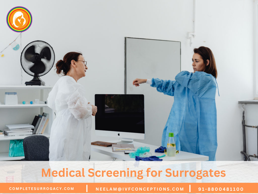 Medical Screening for Surrogates