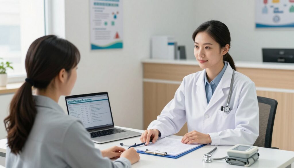 initial medical screening initial medical screening