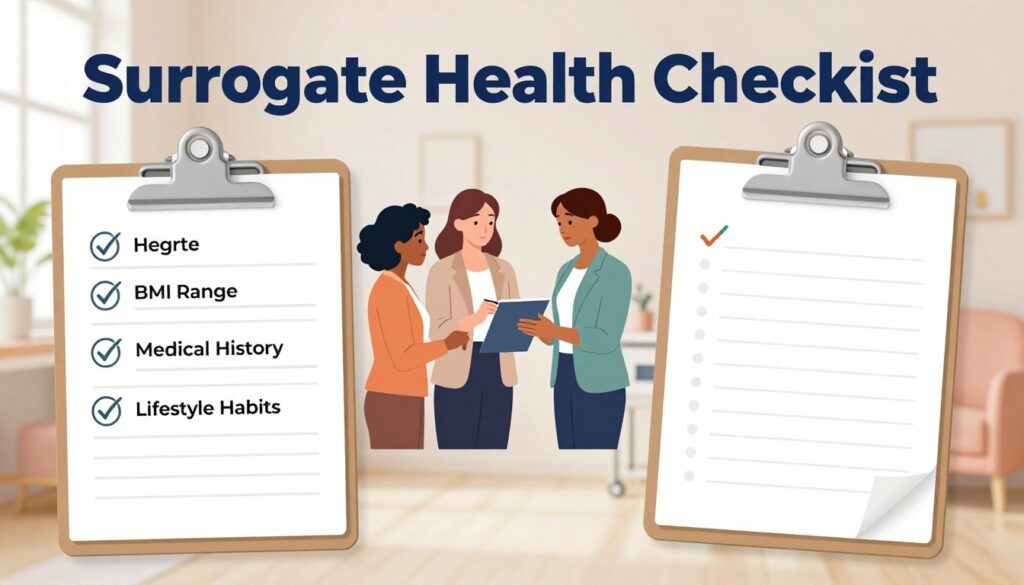 surrogate health checklist surrogate health checklist