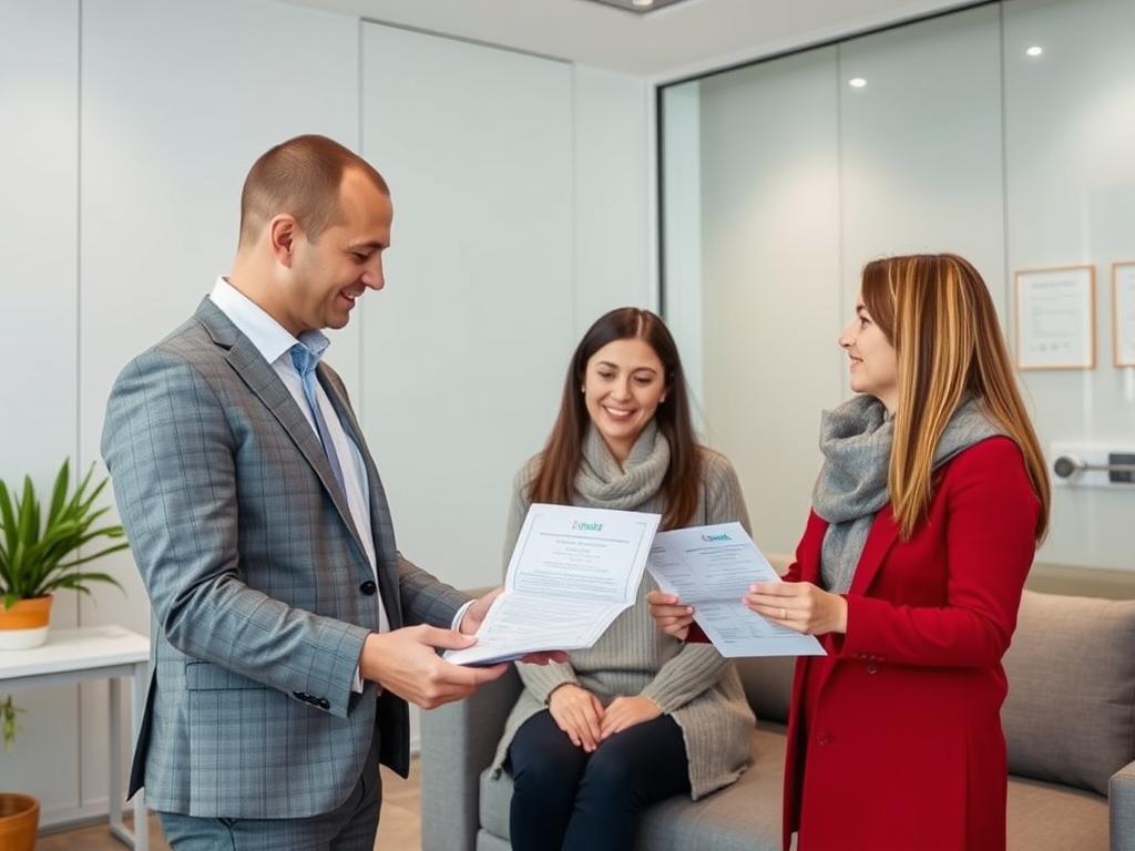 A coordinator from IVF Conceptions assisting intended parents during their surrogacy journey in Kazakhstan A coordinator from IVF Conceptions assisting intended parents during their surrogacy journey in Kazakhstan