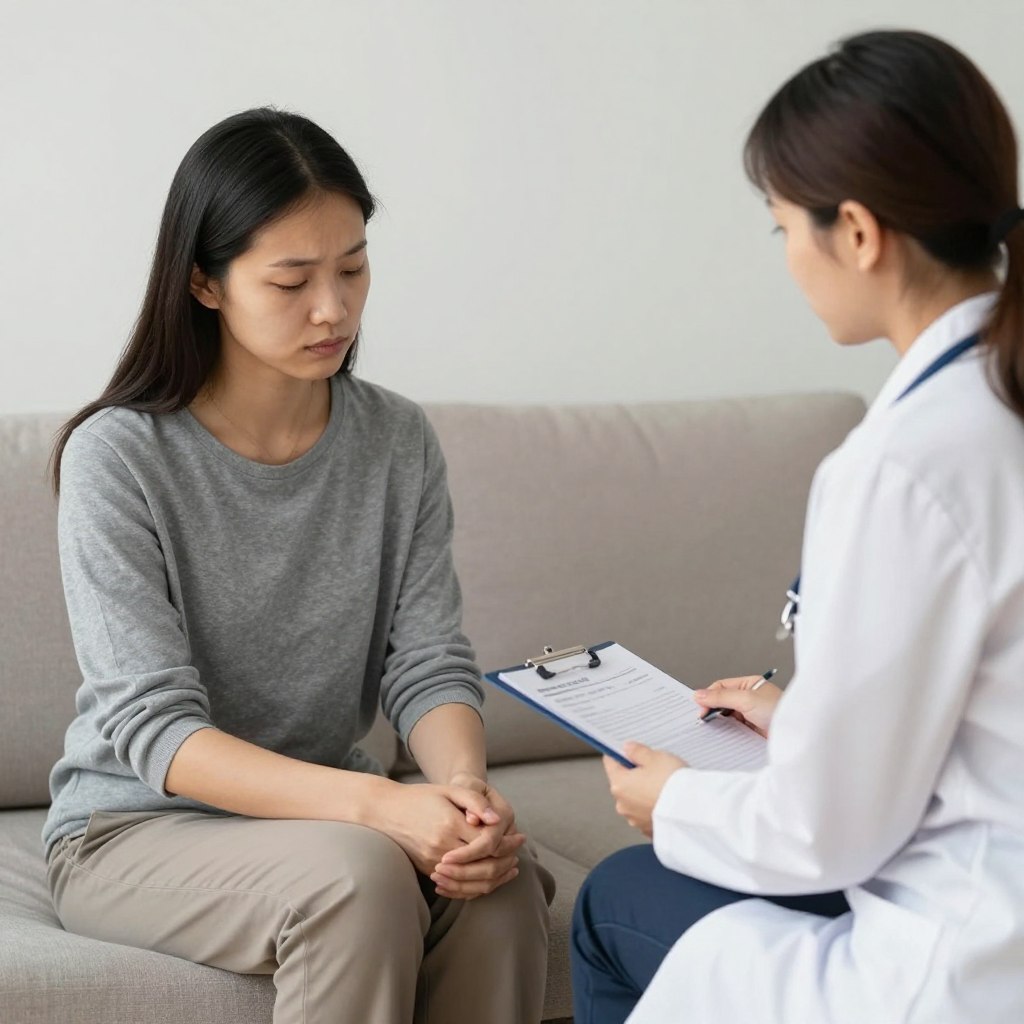 Emotional support session for fertility services clients Emotional support session for fertility services clients