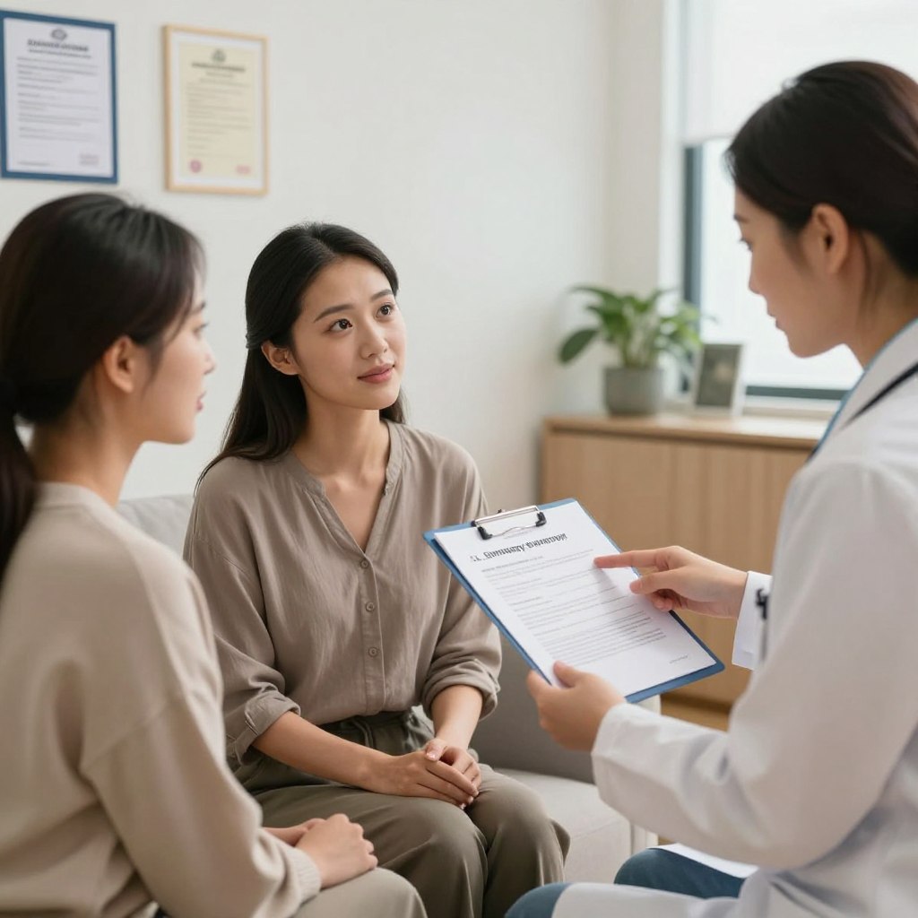 IVF Conceptions consultation process with intended parents discussing surrogacy options IVF Conceptions consultation process with intended parents discussing surrogacy options