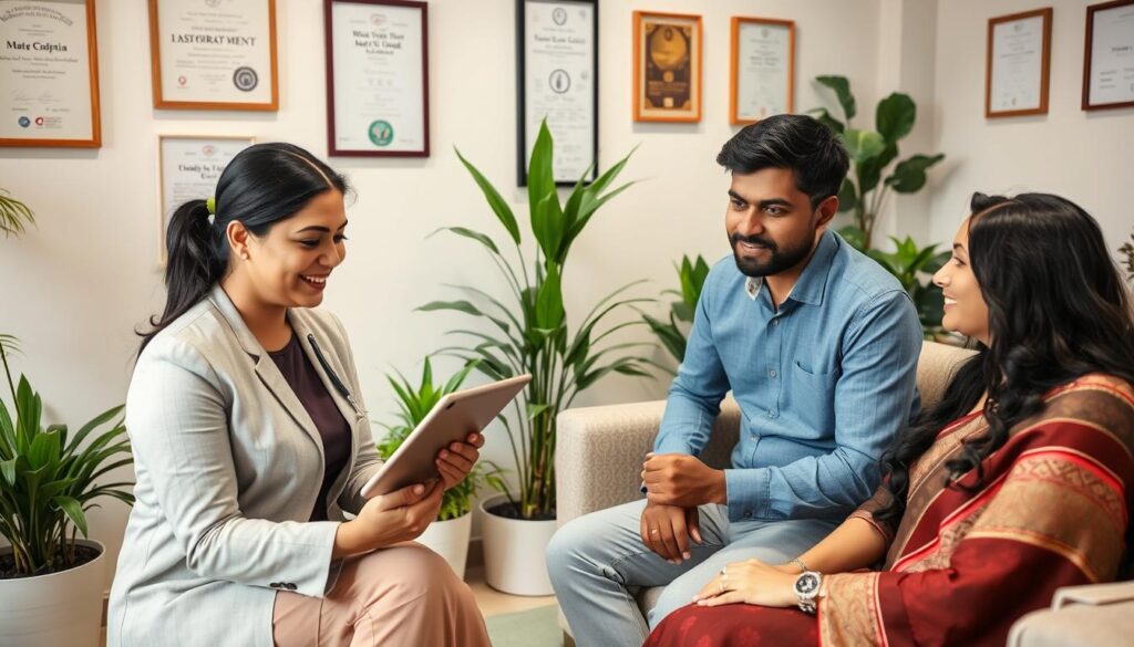 IVF Conceptions team providing personalized consultation to patients IVF Conceptions team providing personalized consultation to patients