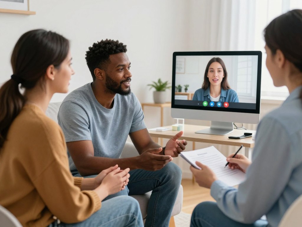 International patients receiving virtual fertility services consultation International patients receiving virtual fertility services consultation