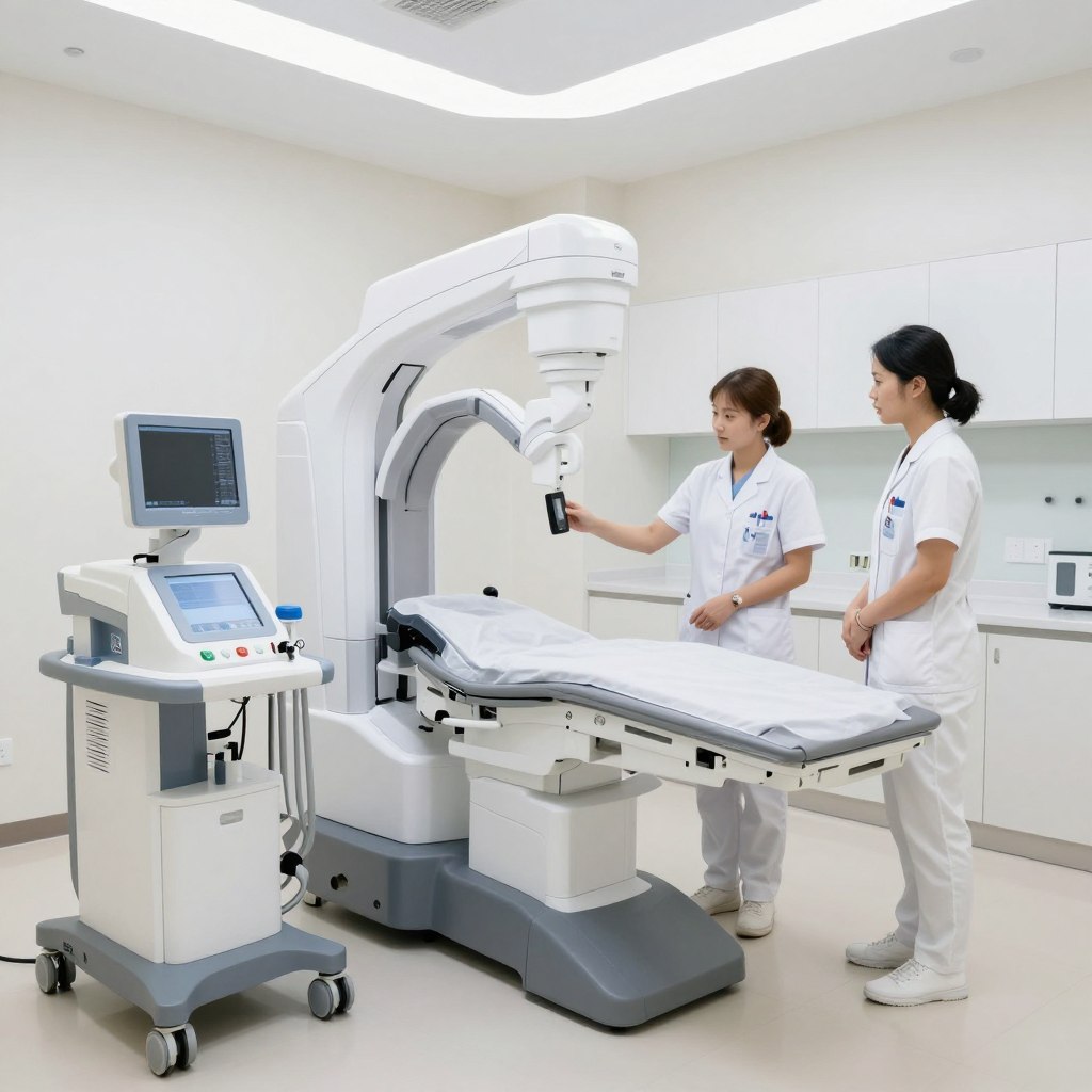 Top-tier fertility clinic partnership showing advanced medical equipment Top-tier fertility clinic partnership showing advanced medical equipment