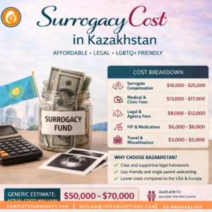 Surrogacy Cost in Kazakhstan