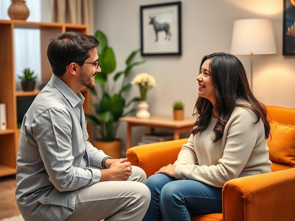 Counseling session for couples undergoing surrogacy treatment Counseling session for couples undergoing surrogacy treatment