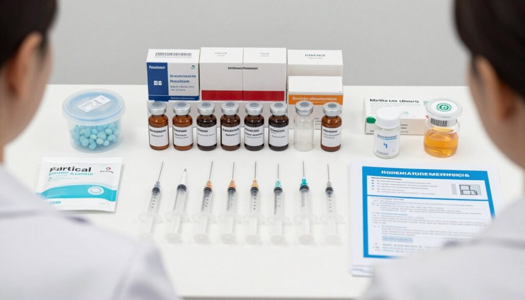 Fertility medications and injection supplies Fertility medications and injection supplies