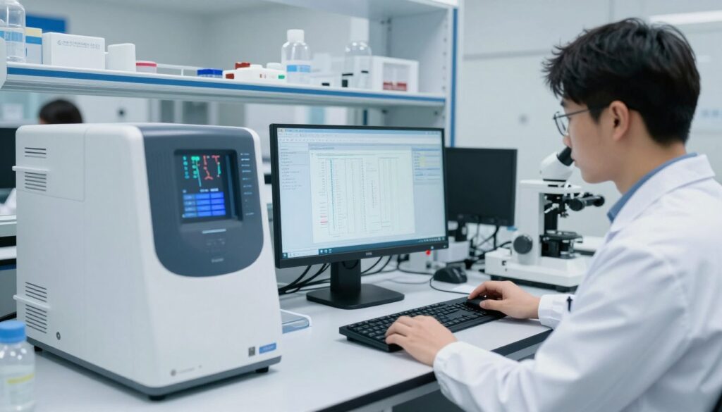 Genetic testing laboratory equipment Genetic testing laboratory equipment