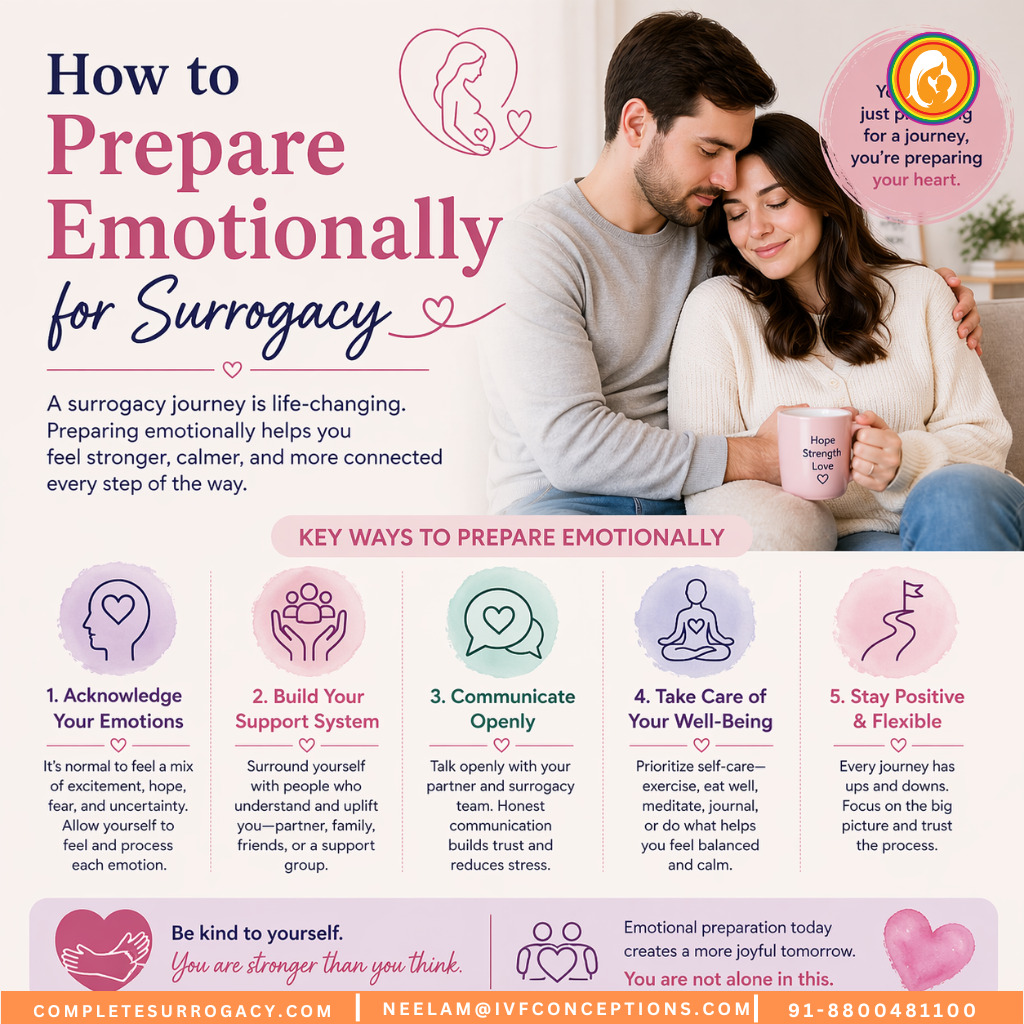 How to Prepare Emotionally for Surrogacy