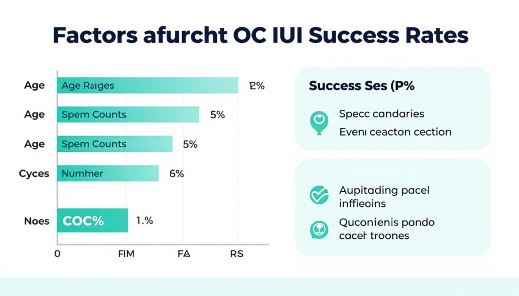 IUI success factors infographic IUI success factors infographic