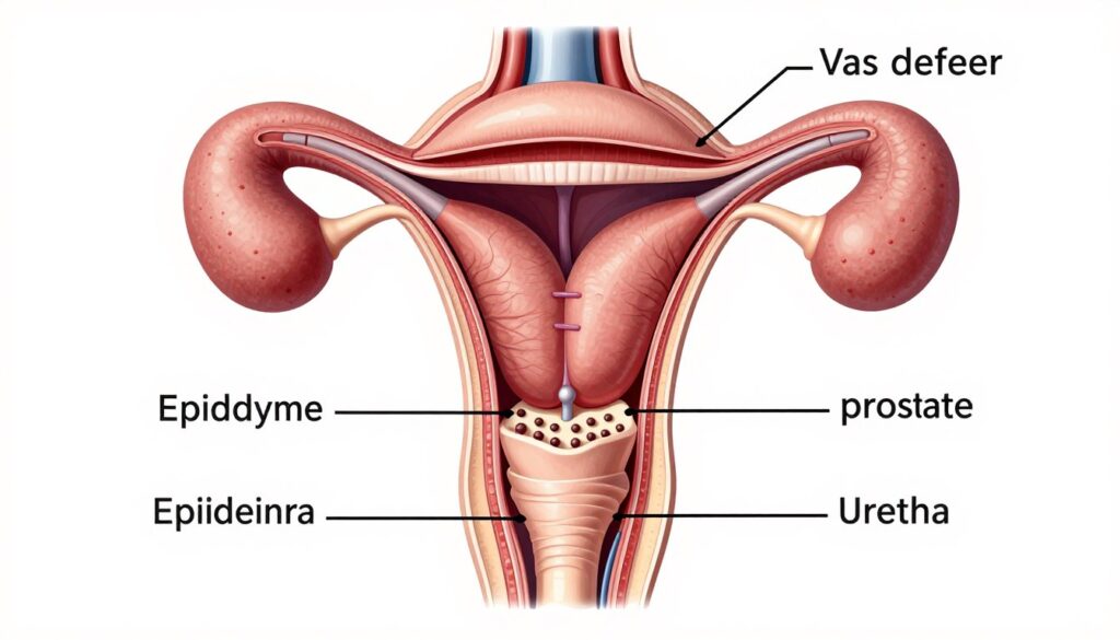 Male reproductive system anatomy Male reproductive system anatomy