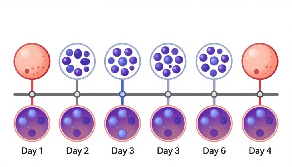 Stages of embryo development Stages of embryo development
