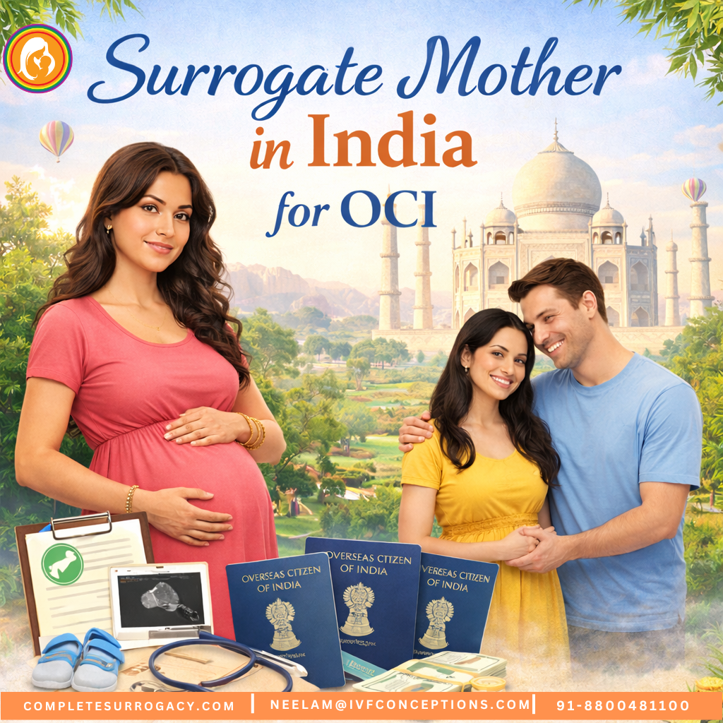 Surrogate Mother in India for OCI