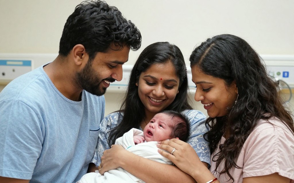 successful surrogacy parents with baby successful surrogacy parents with baby