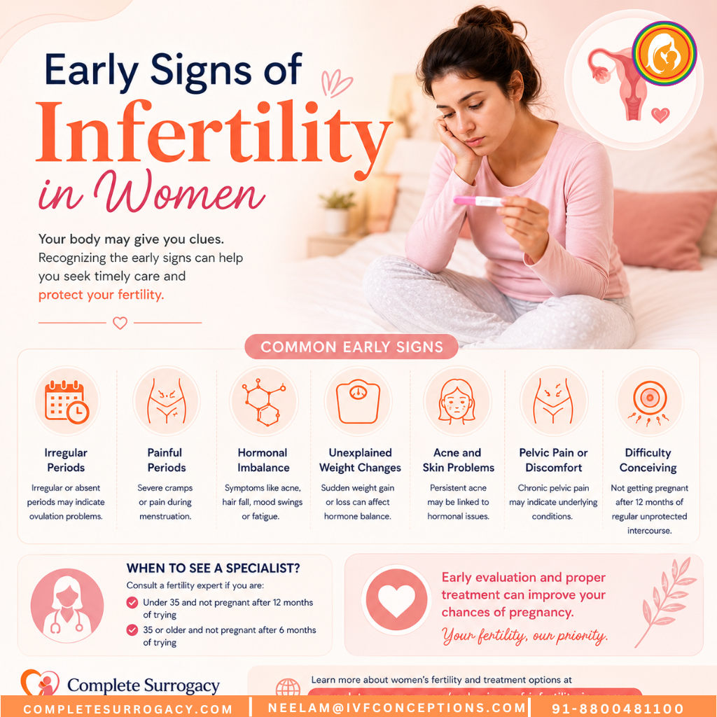 Early signs of infertility in women