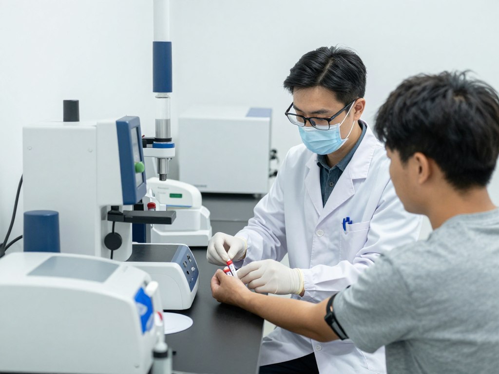 Male hormone fertility blood testing procedure Male hormone fertility blood testing procedure