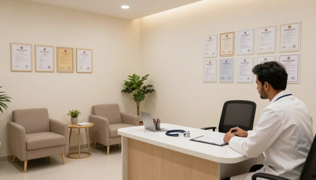 Most Affordable Fertility Treatment in Gurugram clinic consultation room Most Affordable Fertility Treatment in Gurugram clinic consultation room