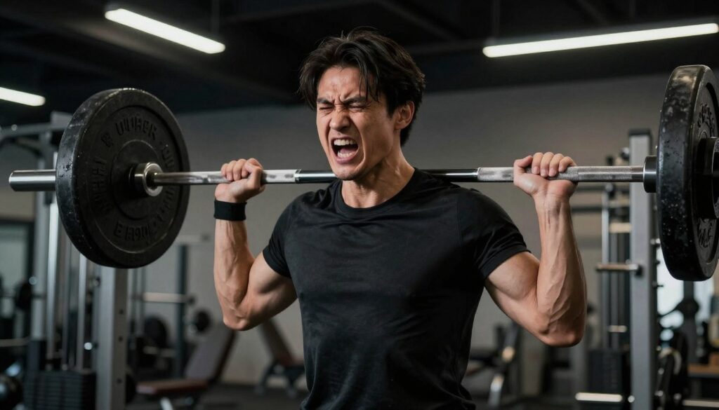 intense workout session showing excessive exercise intense workout session showing excessive exercise