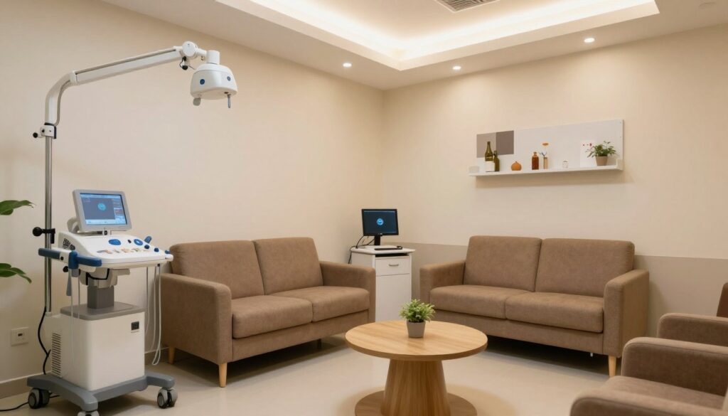 Affordable fertility treatment Delhi NCR consultation room with modern equipment Affordable fertility treatment Delhi NCR consultation room with modern equipment