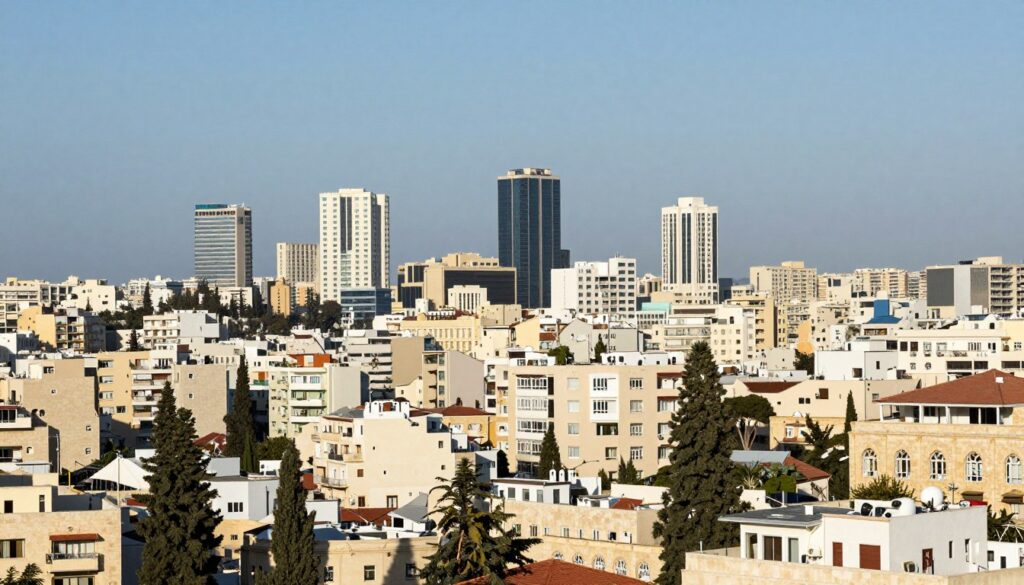 Nicosia Cyprus cityscape Nicosia Cyprus cityscape